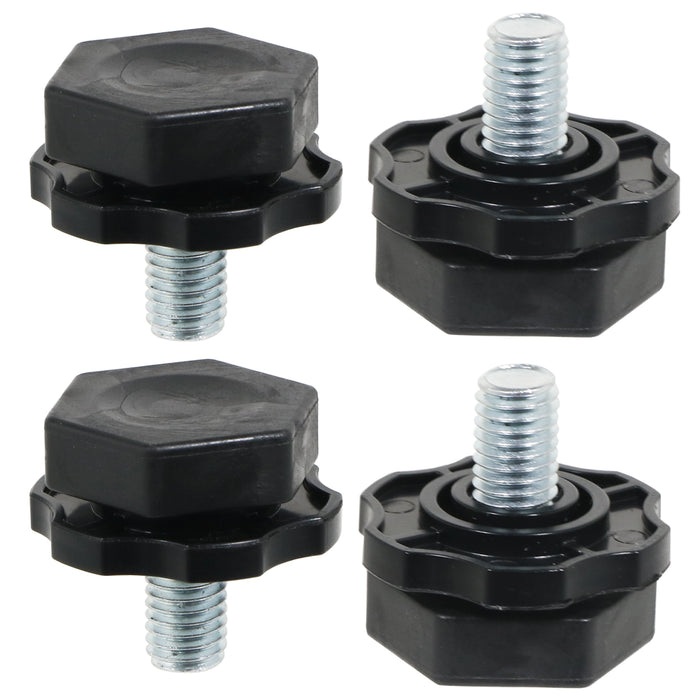 Grundig Washing Machine Foot Leg Castor Adjustable Levelling 10mm Thread x 4 Feet