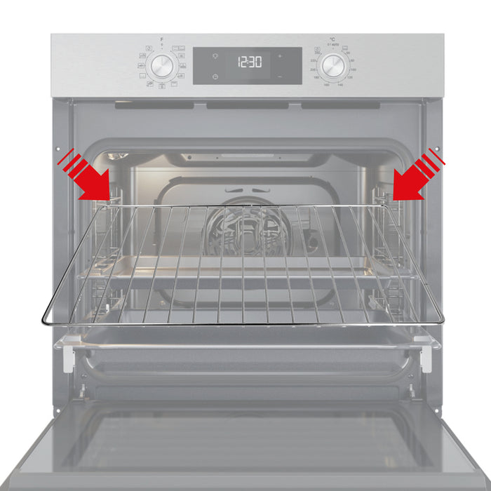 Oven Shelf for Cooker Grill Wire Rack Chrome 447 x 364 mm Universal