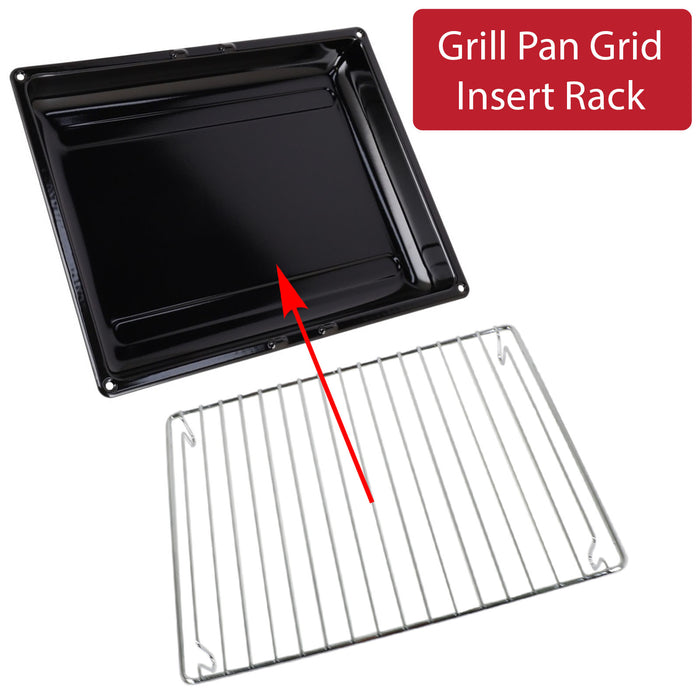 Grill Pan Grid for Belling 350MK2GR Oven Rack Insert Stand 320mm x 245mm