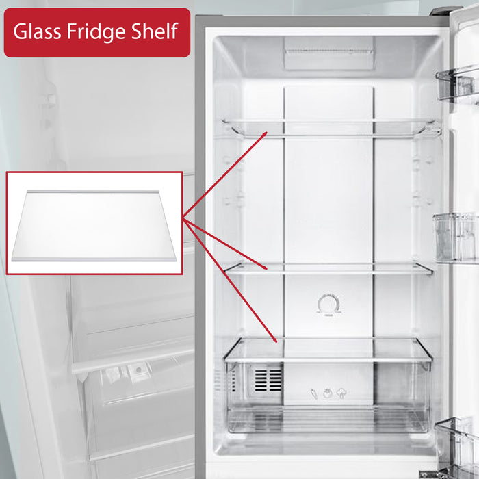 Fridgemaster Fridge Glass Shelf MC55251M MC55251MB MC55251MD 455 x 300 mm