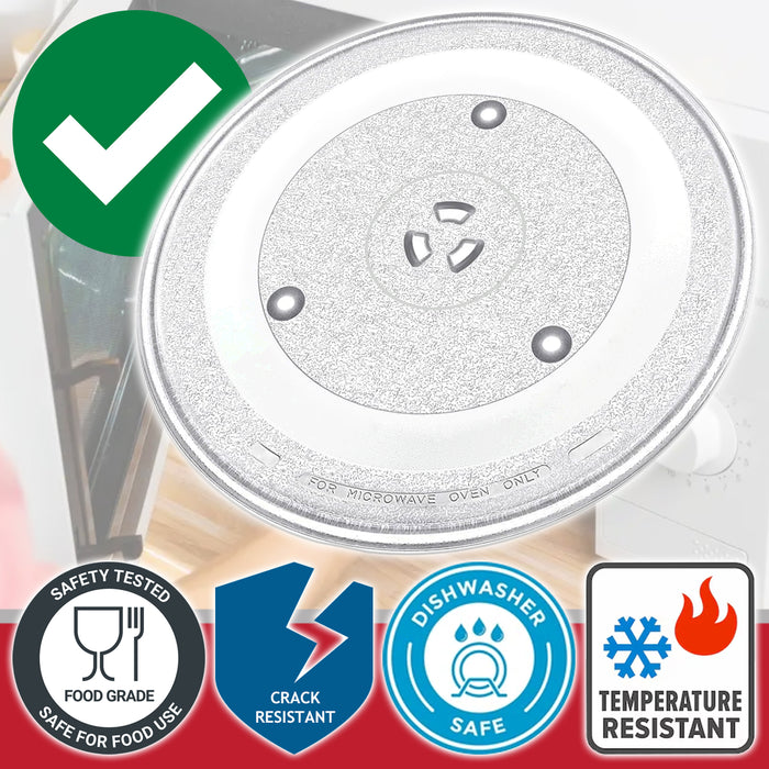 UNIVERSAL Glass Turntable Plate for Microwave Ovens (315mm)