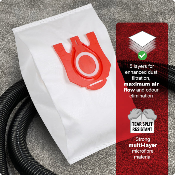 Bags for Miele FJM 3D Vacuum Cleaner C1 C2 C3 S4210 S4560 S6210 S6240 x 16