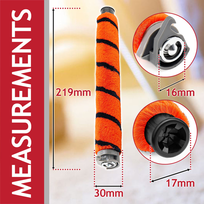 Soft Roller Brush for Shark HZ390UK HZ500UK LZ600 NZ801UK ZS600 Vacuum Cleaner Brushroll