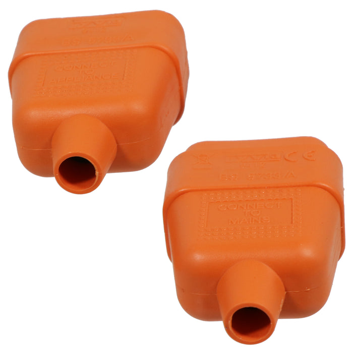 Lawnmower Cable Repair Kit Coupler 2 Core Pin Socket Plug Strimmer Trimmer