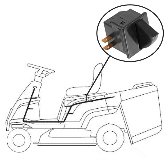 Rear Flap Micro Switch for Mountfield Lawnmower 725V 827H 1228H 1436H 1436M 1540H 1636M