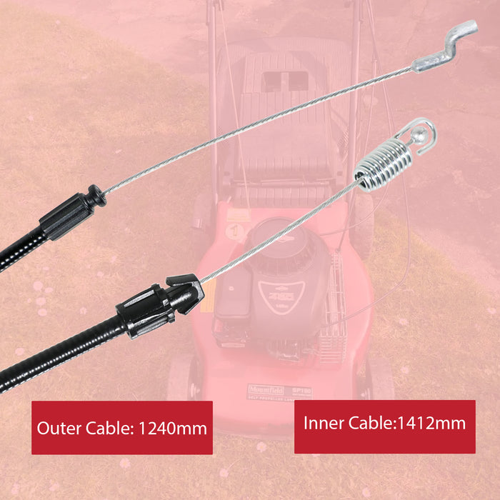 Drive Clutch Cable for Stiga Lawnmower Collector 46 53 S B 381030082/0