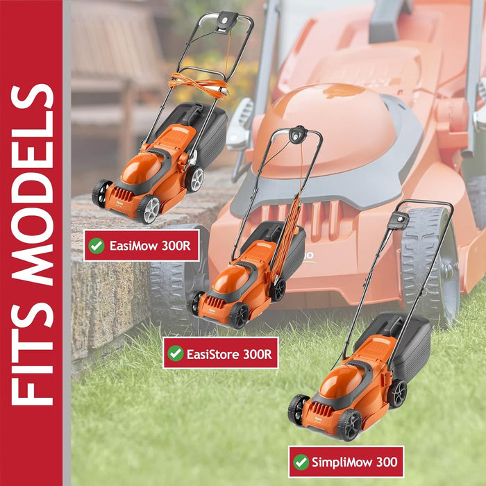 Blade for FLYMO Lawnmower EasiMow EasiStore 300R SimpliMow 300 30cm 12" FLY085