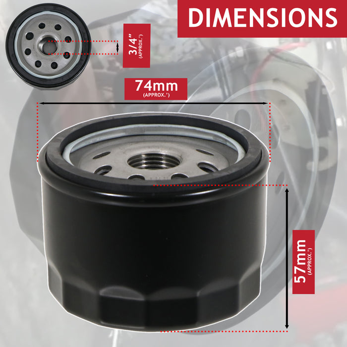 Oil Filter for Kohler CH18-CH25 CV18-CV25 18-25 HP Engine KP12-050-01-S1 1205001