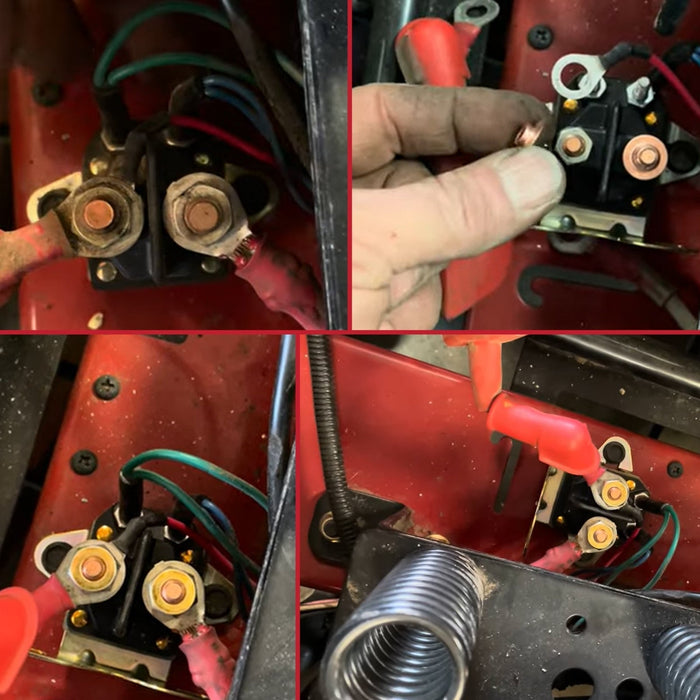 Solenoid Starter for Mountfield Castel Garden Ride on Lawnmower 4 Pole Switch