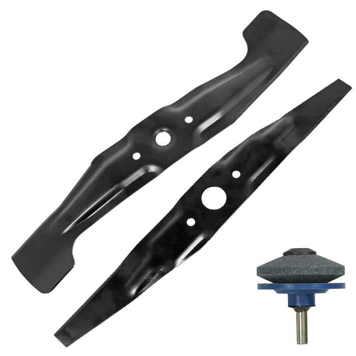 Blade for Honda HRX537C Lawnmower 21" 53cm Lower Upper 72511VH7000 72531VH7000 + Sharpener