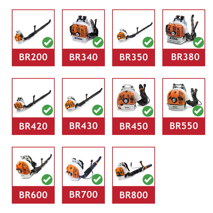 Fuel Cap for Stihl Back Pack Leaf Blower BR200 BR350 BR380 BR450 BR550 BR700