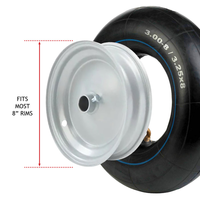Inner Tube 3.00x8 3.25x8 Wheel Barrow Trailer Mobility Scooter Cart Pneumatic x 4