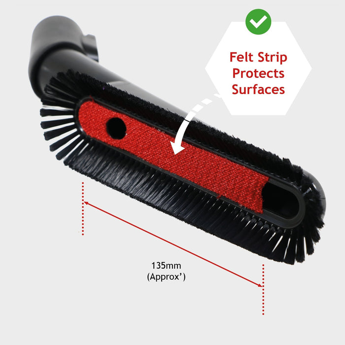 Multi-Angle Swivel Soft Brush Tool for MIELE Vacuum S5 S3800 S5210 S5211 S5261