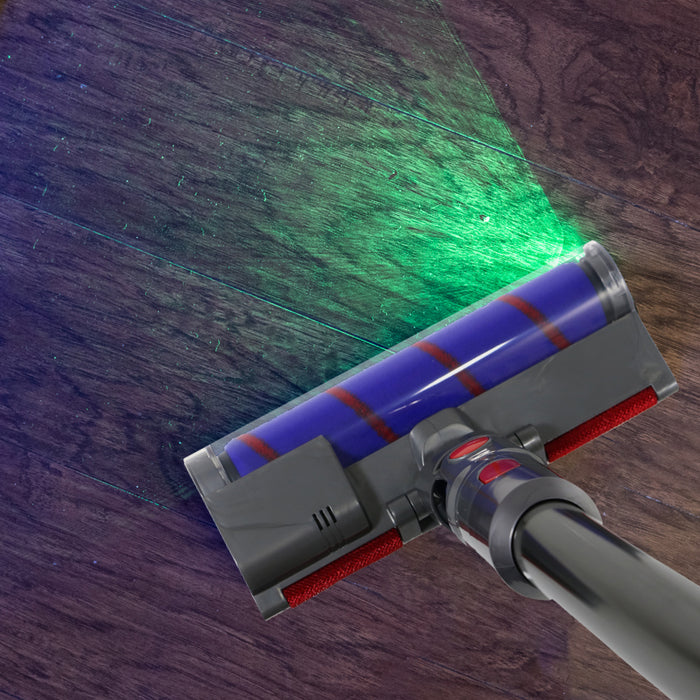 Brush Head for Dyson V7 V8 V10 V11 V15 SV11 SV10 SV12 SV14 SV16 SV22 SV23 Vacuum Cleaner Floor Tool Soft Roller Laser