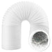 Hydroponics Vent Hose PVC Aluminium Foil Insulated Plant Grow Room System Duct Outlet Pipe (4" x 2.5m)