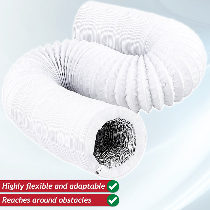 Vent Hose for DAEWOO Cooker Hood 5" 3m Aluminium Foil Insulated Extractor Pipe