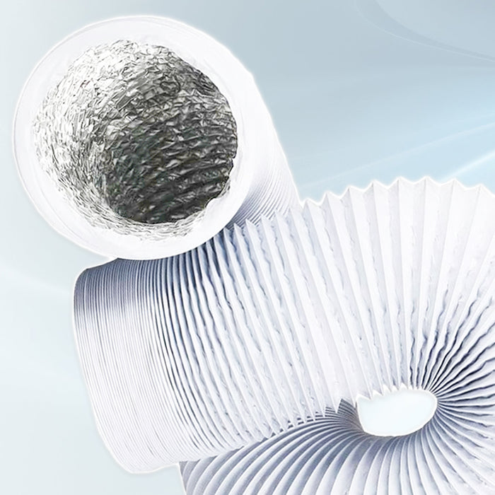 Vent Hose for Neff Cooker Hood Extractor PVC Aluminium Foil Insulated Duct Outlet Pipe (6" x 3m)