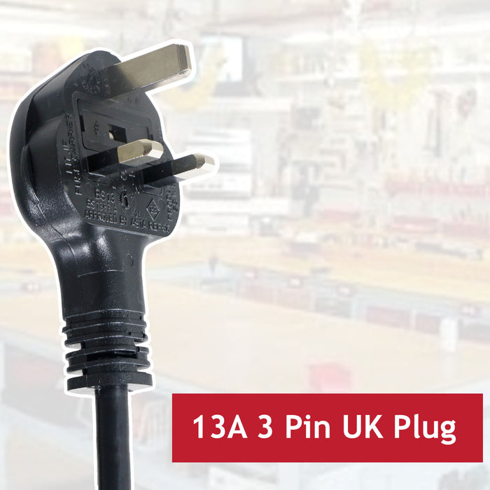 Universal Cable for Power Tools Power Tools Drill Angle Grinder Sander 10m 3 Core 13A 1.5mm UK Plug