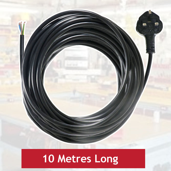 Universal Cable for Power Tools Power Tools Drill Angle Grinder Sander 10m 3 Core 13A 1.5mm UK Plug