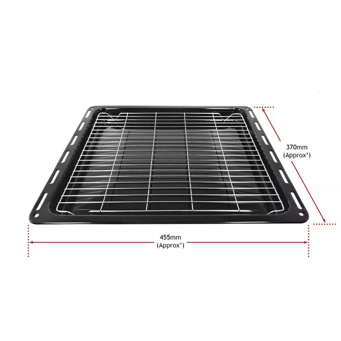 Oven Grill Tray Shelf for Lamona Howdens Bottom Base Pan Grid Rack 45cm x 37cm