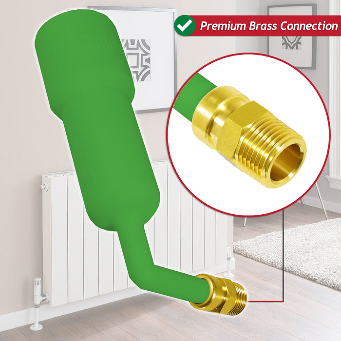 Central Heating Inhibitor Concentrate Anti Corrosion Liquid (500ml Bottle) + Radiator Dosing Funnel Tool