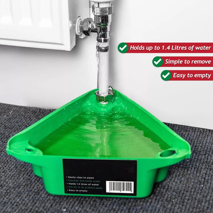 Central Heating Cleanser Concentrate Liquid (500ml Bottle) + Radiator Dosing Funnel Tool + Draining Tub