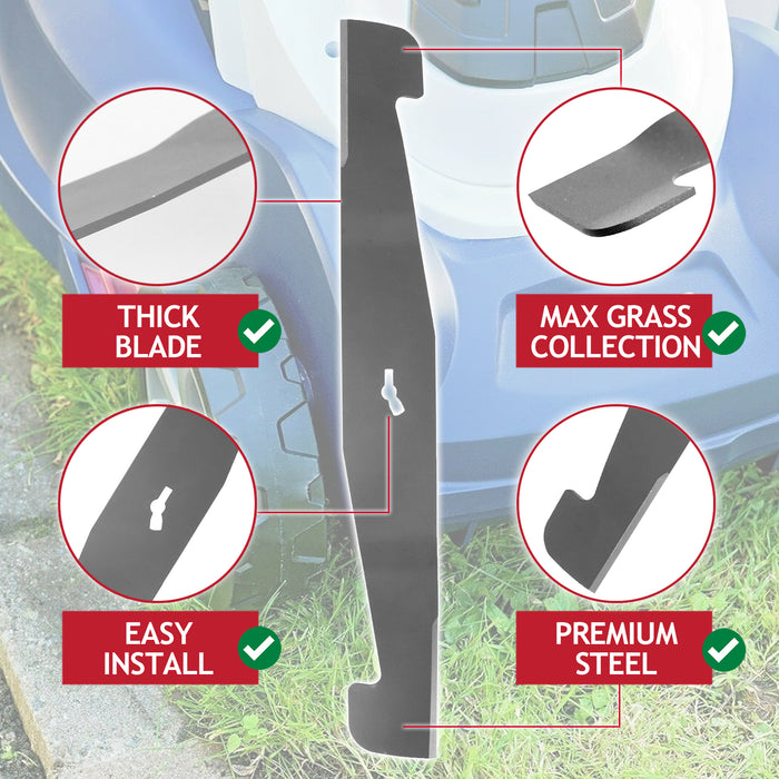 Metal Blade for Spear & Jackson S1740ER S4040X2CR S1740ER2 Lawnmower (40cm)