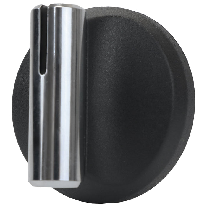 Control Knob For Belling Cooker Fits Stoves Oven Hob 083576300 (Black/Chrome)