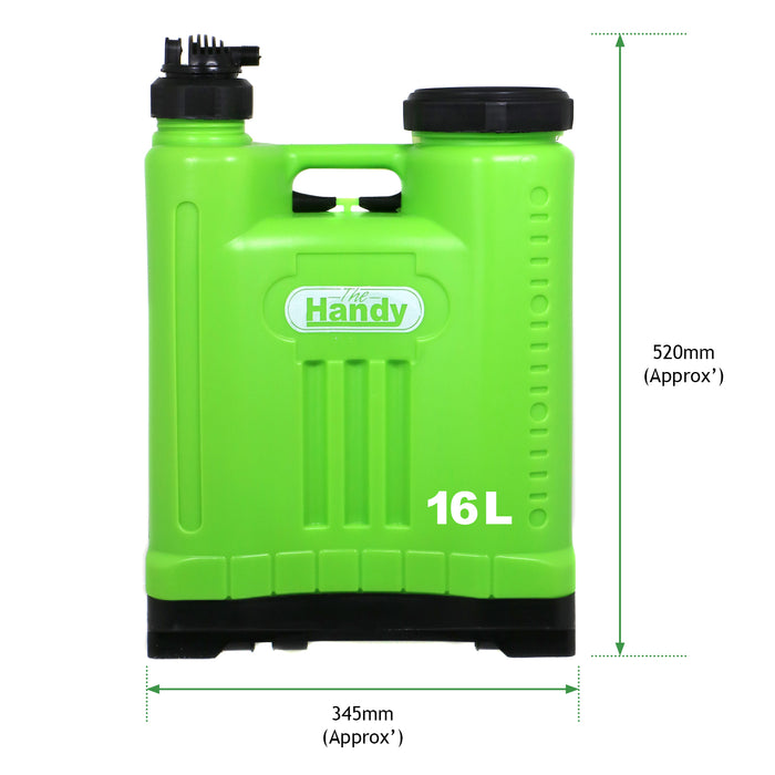 Knapsack Garden Weed Sprayer Backpack Pressure Spray Lance Napsack Pump 16L