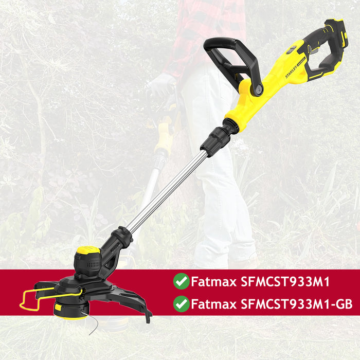 Spool & Line for Stanley Fatmax SFMCST933M1 Grass Trimmer Strimmer x 2 Spools