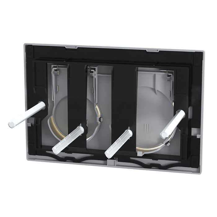 Luxury Flush Plate Kit for Skylo Concealed Toilet Cistern Wall Hung Frame (Brushed Brass, 245mm x 165mm)