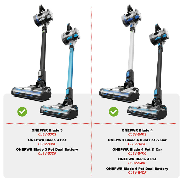 VAX Brushroll Bar & End Cap For ONEPWR Blade 3 Blade 4 Pet Car Vacuum Cleaners