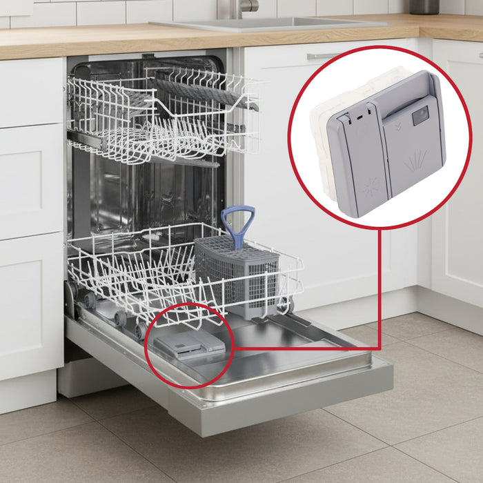 Detergent Tablet Dispenser Drawer Slide Door For Logik LDW60W22 Dishwashers 42173012
