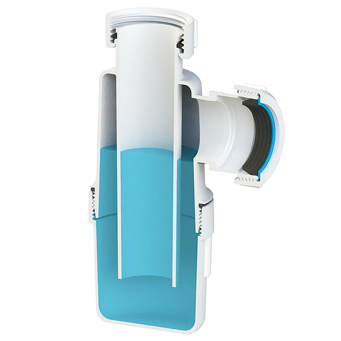 Waste Bottle Trap 32mm 1-1/4" Basin Bidet Urinal Bathroom Kitchen Sink 75mm Seal