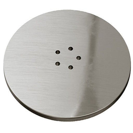 110mm Luxury Plug Cover for Shower Trap with 90mm Tray (Brushed Nickel)