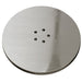 110mm Luxury Plug Cover for Shower Trap with 90mm Tray (Brushed Nickel)