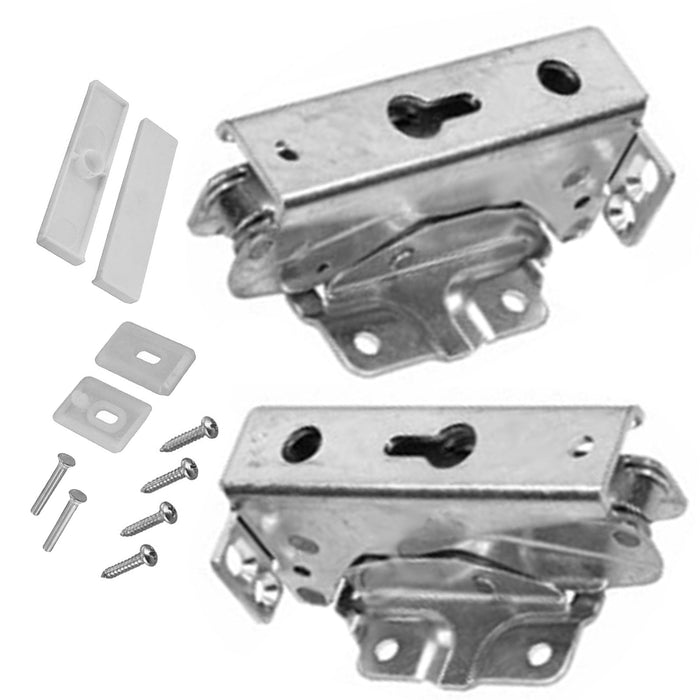 Integrated Door Hinge Pair for Smeg Fridge Freezer 3362 3363 5.0 41,5 (Top Upper / Lower)