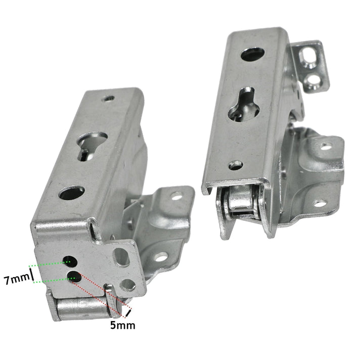 Integrated Door Hinge Pair for IKEA Fridge Freezer 3362 3363 5.0 41,5 (Top Upper / Lower)