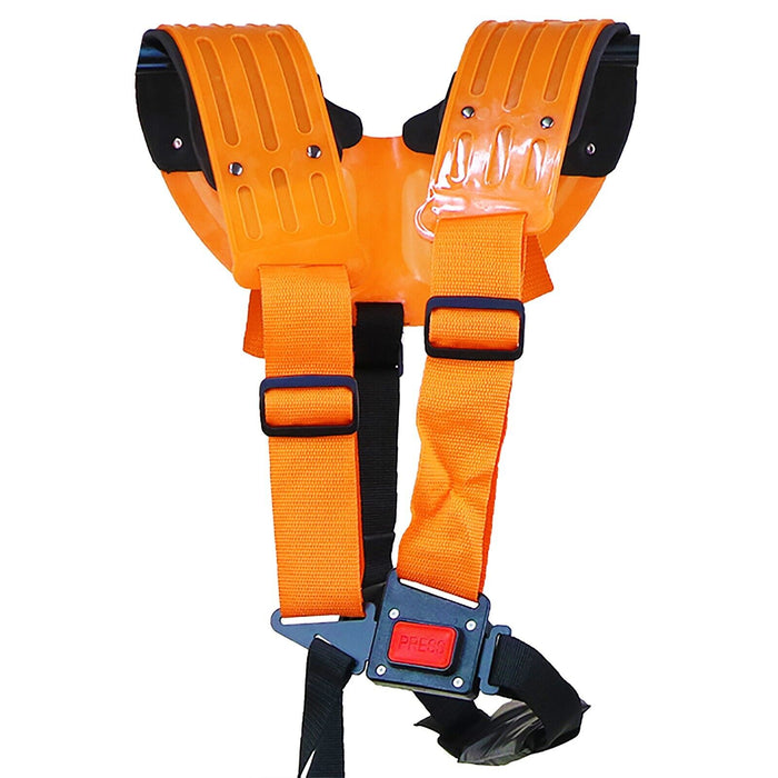 Double Harness for Flymo Brushcutter Strimmer Trimmer Heavy Duty Padded Support (One Size)