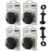 Greenhouse Insulation Shading Fixers Bubble Wrap PVC Plastic Frame Clips (Pack of 80)