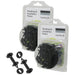 Greenhouse Insulation Shading Fixers Bubble Wrap PVC Plastic Frame Clips (Pack of 40)