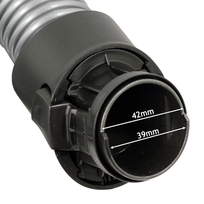 Suction Hose + Curved Handle for Miele C3 Cat & Dog Complete Powerline EcoLine Vacuum Cleaner (1.8m)