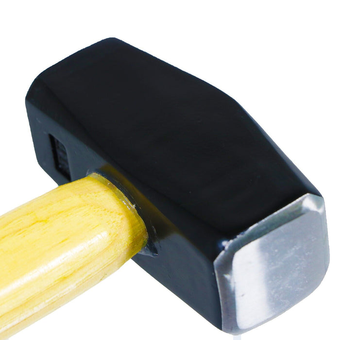 Log Splitter Hammer Kit (4lb / 2kg Lump Club Sledge + Wood Splitting Maul Wedges x 2)