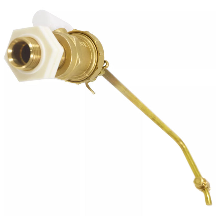 1/2" Part 2 Valve Low Pressure Side Entry Toilet Cistern Ballcock + 6" Ball Float Kit