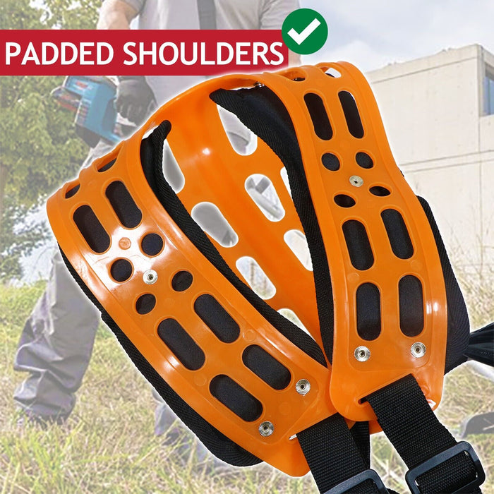 Safety Harness for Ryobi Brushcutter Strimmer Trimmer Heavy Duty Padded Support (One Size)