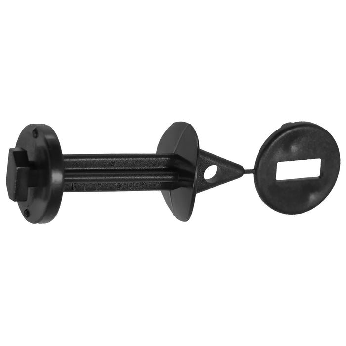 Greenhouse Insulation Shading Fixers Bubble Wrap PVC Plastic Frame Clips (Pack of 80)