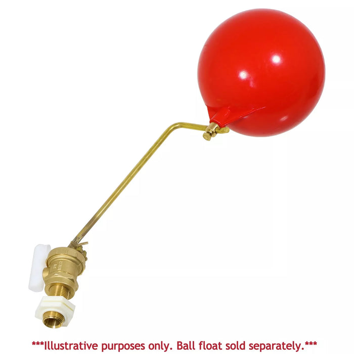1/2" Ball Valve Part 2 Low Pressure Side Entry Toilet Cistern BS1212/2 Ballcock Float Arm