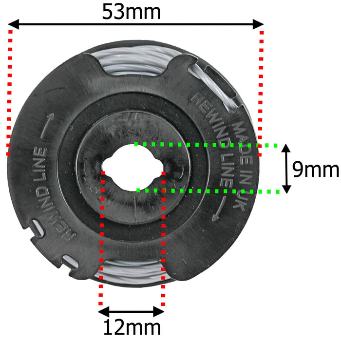 Line Spool Cover Cap for Ryobi 18V One 34v Strimmer Trimmer OLT1825 OLT1831