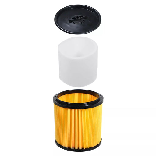 Wet & Dry Cartridge Filter + Foam Sleeve for Shop-Vac Vacuum Cleaners (20 Litre and Above Models)