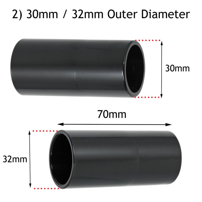 Tool Adaptor for Milwaukee Adapter Dust Port Hose Sander Saw 32 35 38 mm x 6